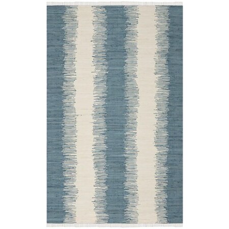 Safavieh Montauk Hand Woven Square Rug- Blue- 6 x 6 ft. MTK751A-6SQ